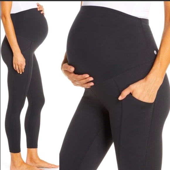 Zella maternity leggings with pockets - Picture 1 of 3